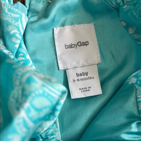 GAP Blue baby Dress with Bloomers - Picture 2 of 5